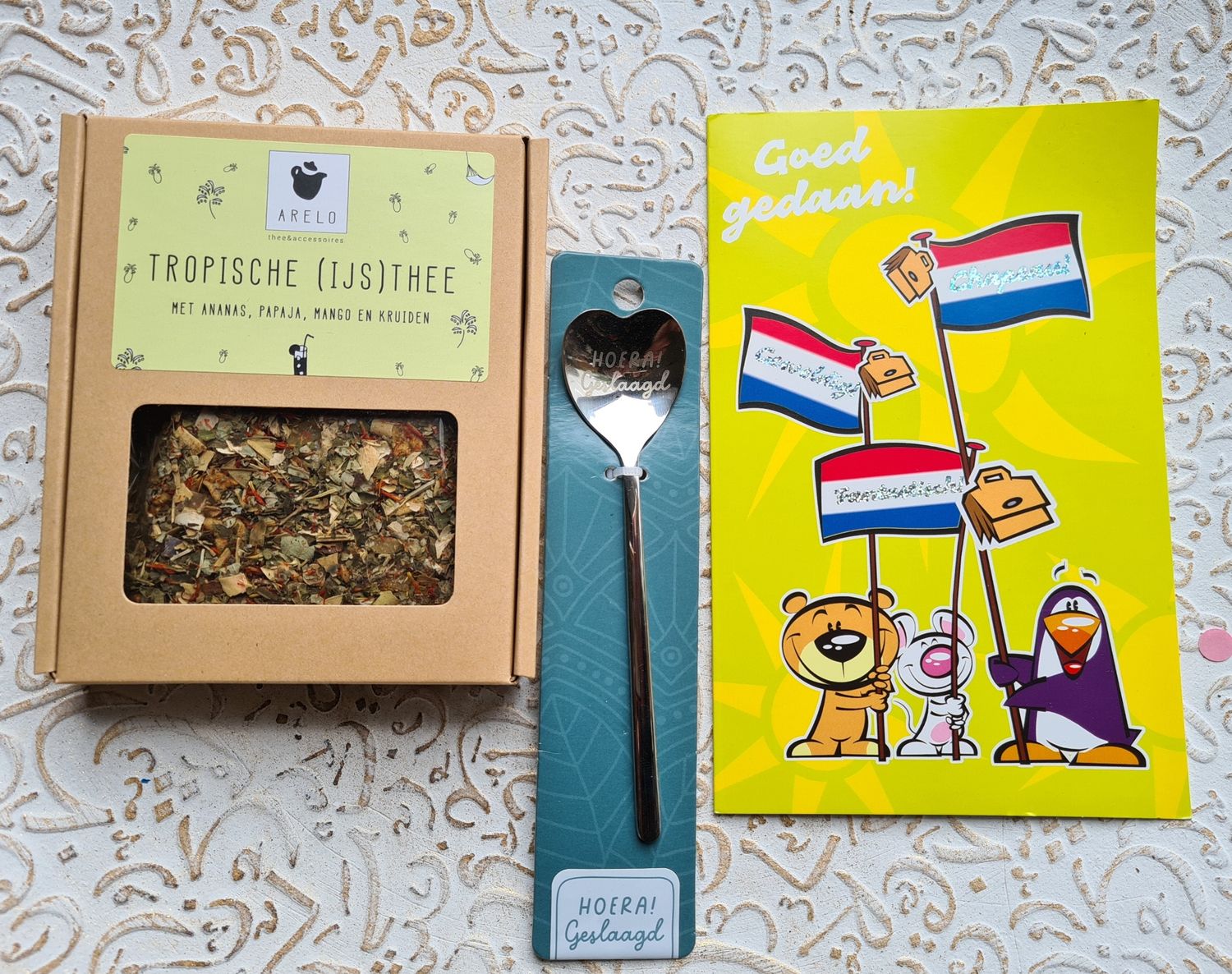Thee geslaagd  brievenbus cadeau