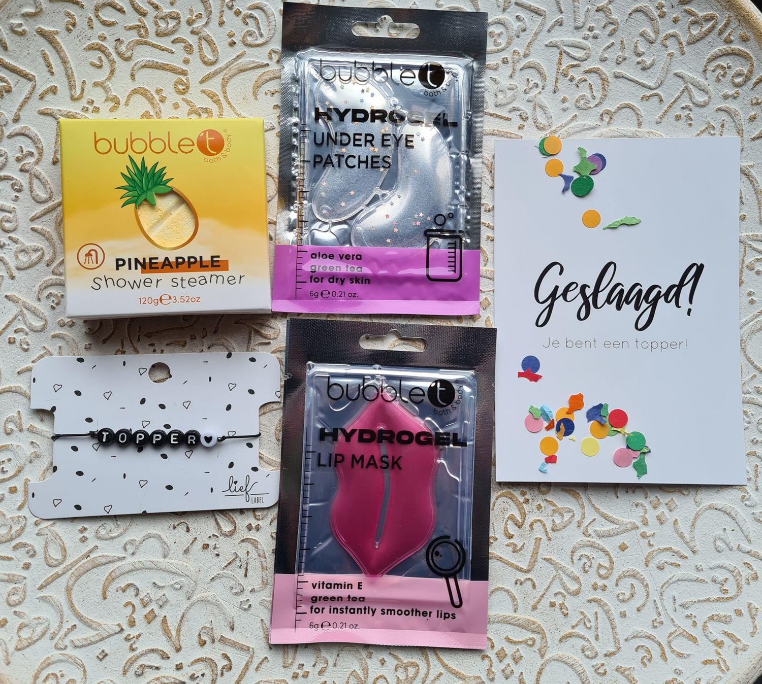 Geslaagd bubble't brievenbuscadeau