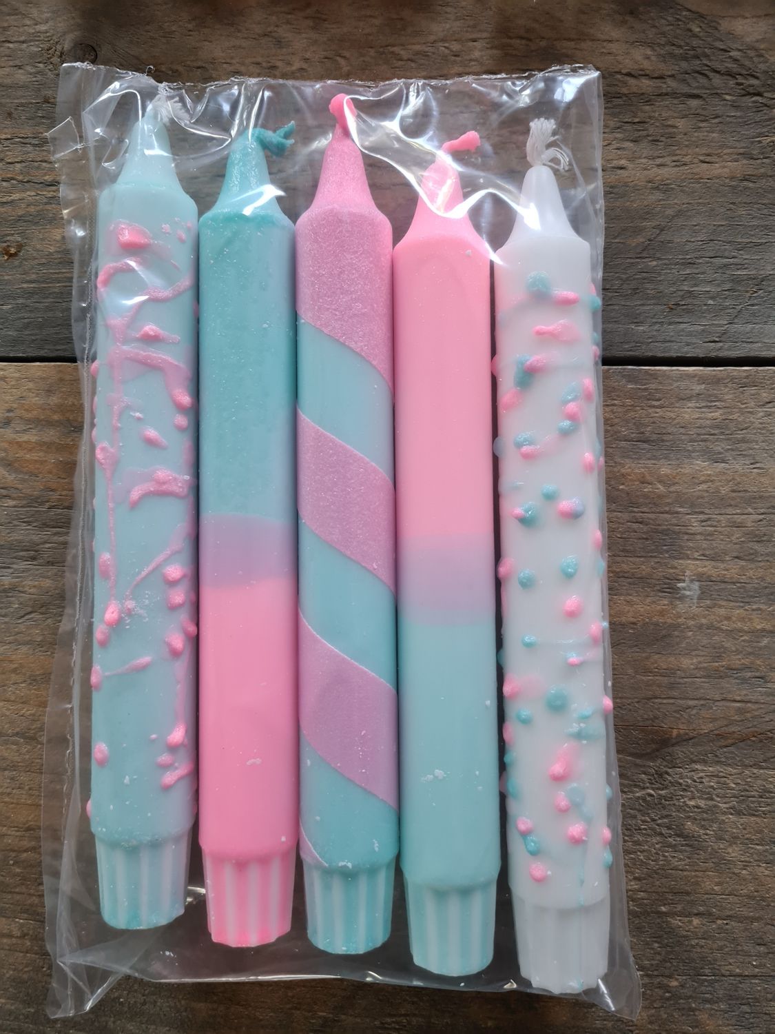 Dip dye kaarsenset