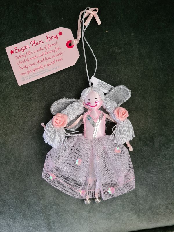 'Sugar Plum Fairy' Fair Trade decoratie