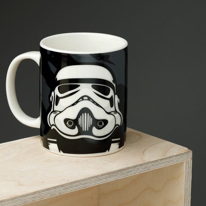 Mok - The Original Stormtrooper - Zwart&Wit - Porselein - 300ml