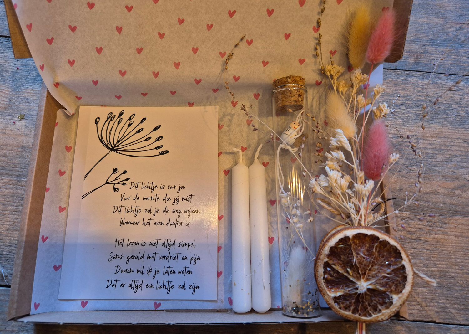 lichtpuntje voor jou brievenbus cadeau