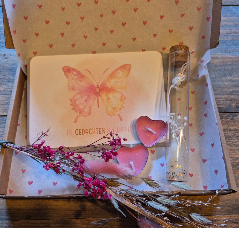 in gedachte bij jullie brievenbus cadeau
