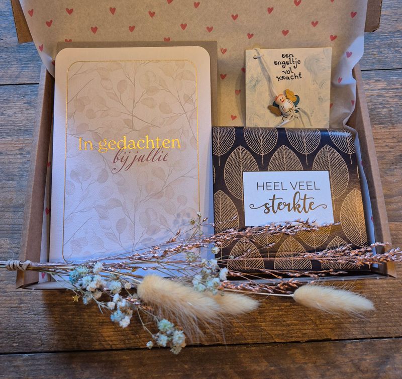 in gedachte bij jullie brievenbus cadeau