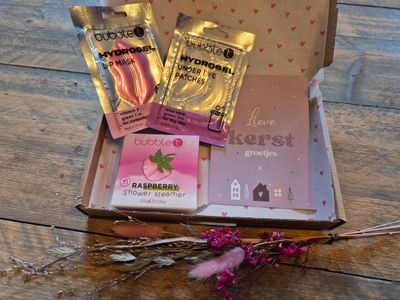 kerst bubble t  brievenbus cadeau