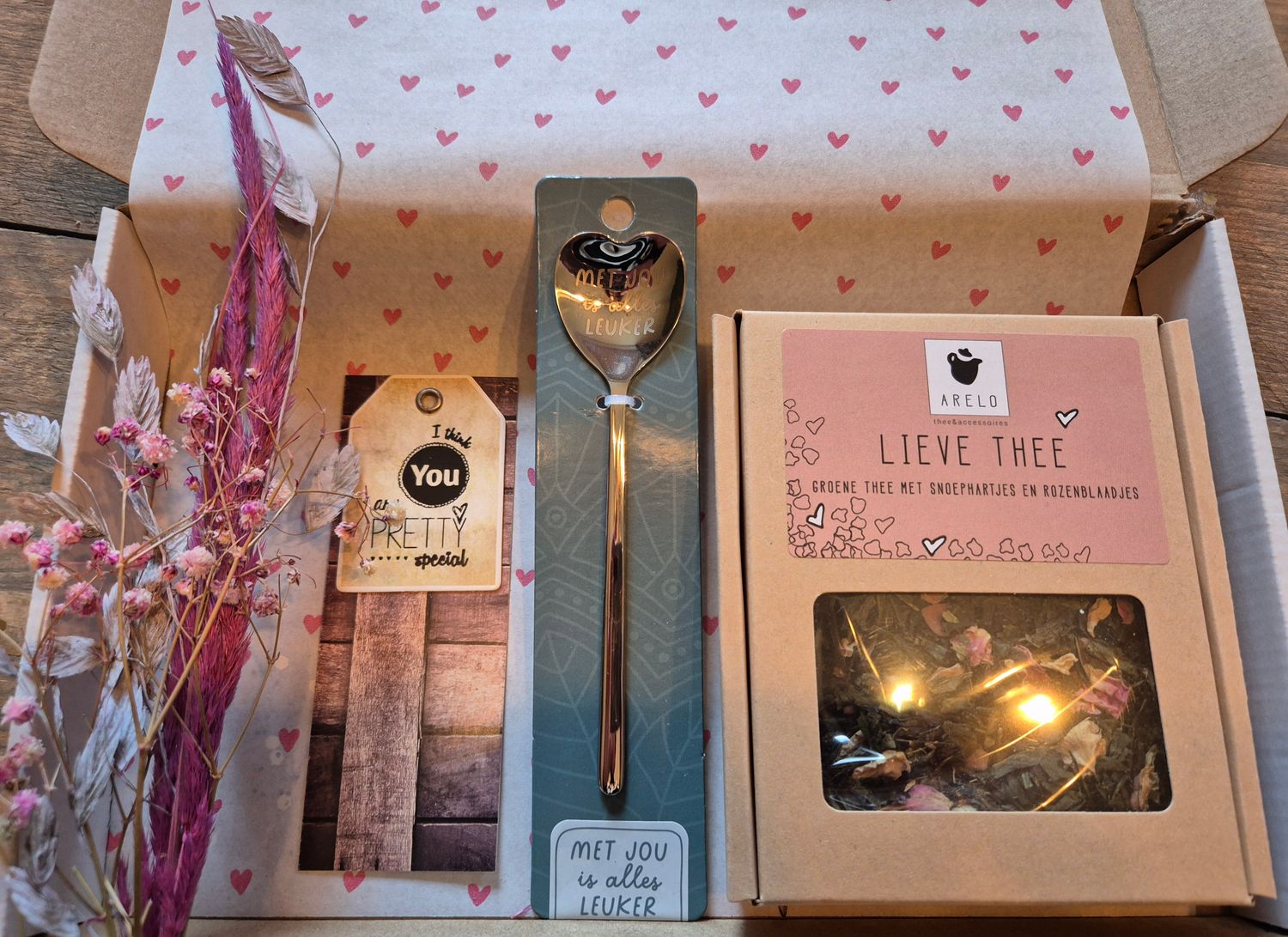 brievenbus cadeau thee liefhebber