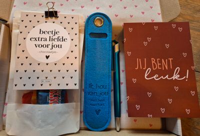 brievenbus cadeau beetje extra liefde