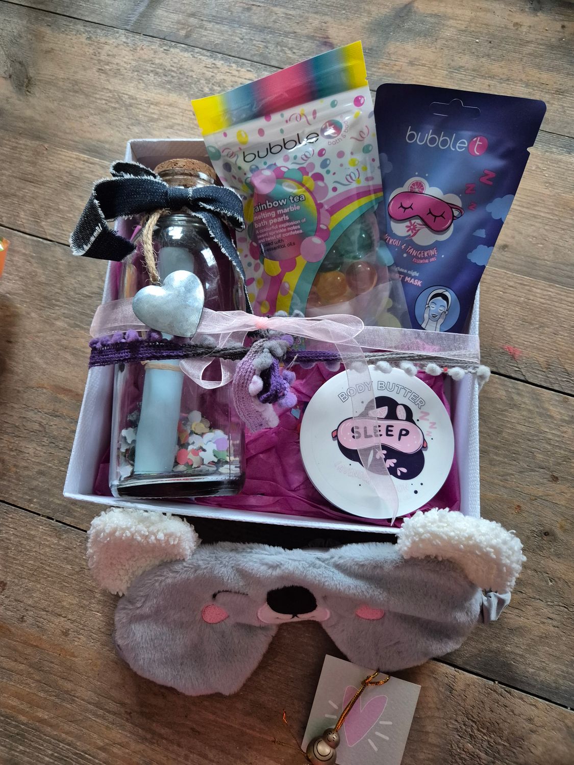 bubble t flessenpost giftset