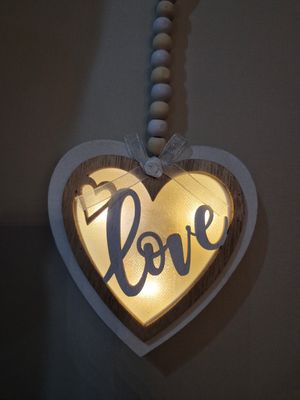 Led harten hanger love