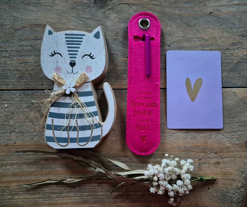 Cat love  brievenbus cadeau