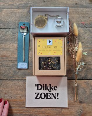 Dikke zoen theelover giftbox 
