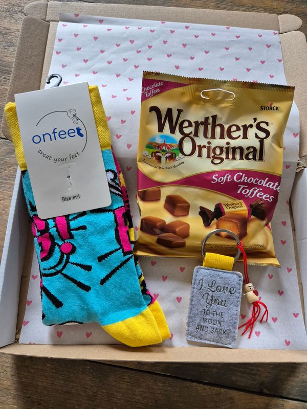 Onfeet wtf sokken brievenbus cadeau