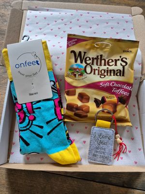 Onfeet wtf sokken brievenbus cadeau