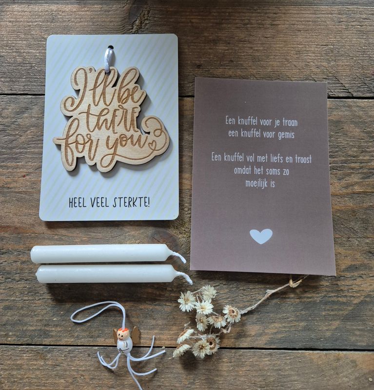 I'll be there for you  brievenbus cadeau