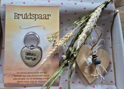 Bruidspaar  brievenbus cadeau