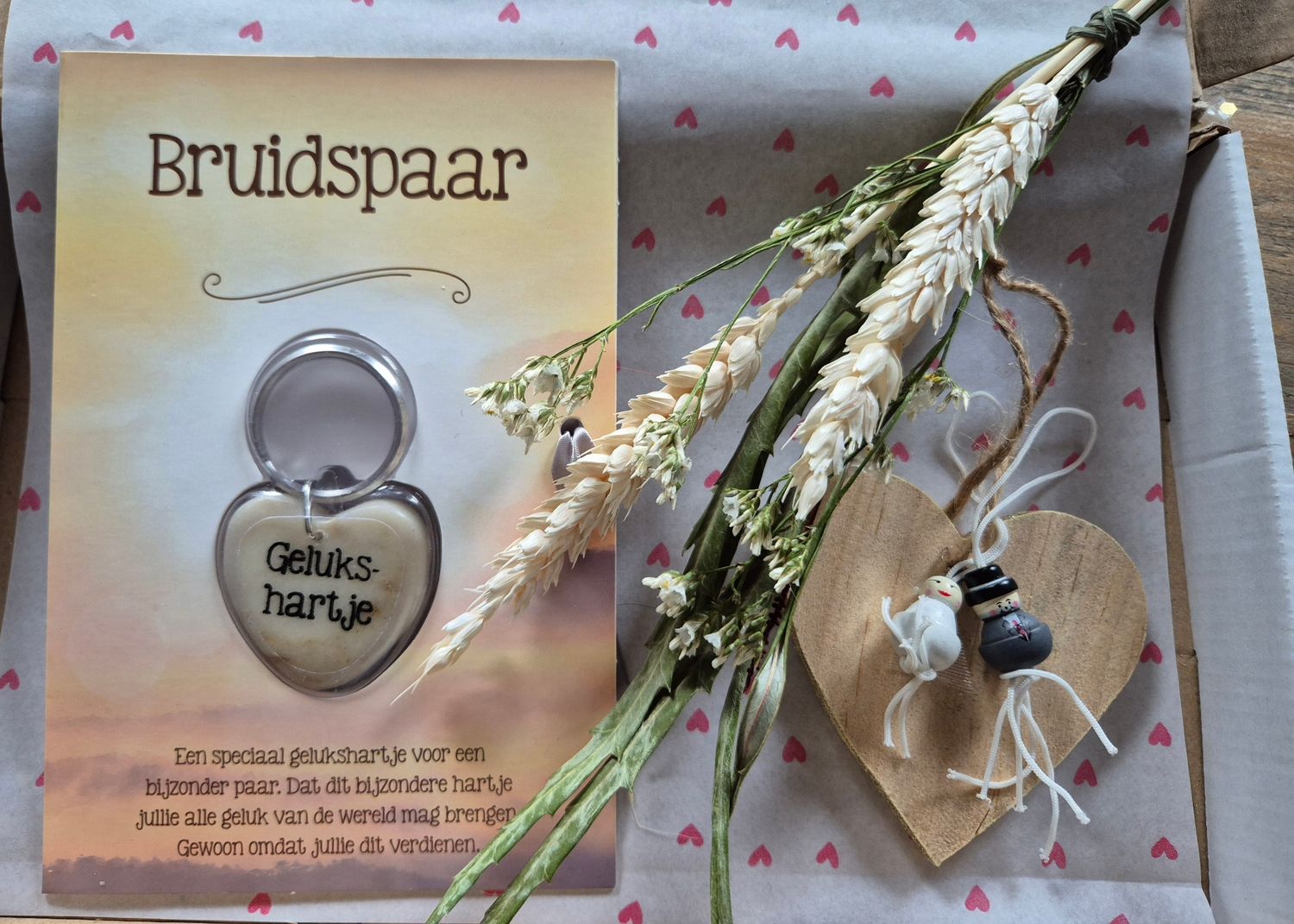 Bruidspaar  brievenbus cadeau