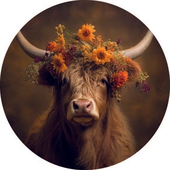 Wooncirkel Highlander met bloemen