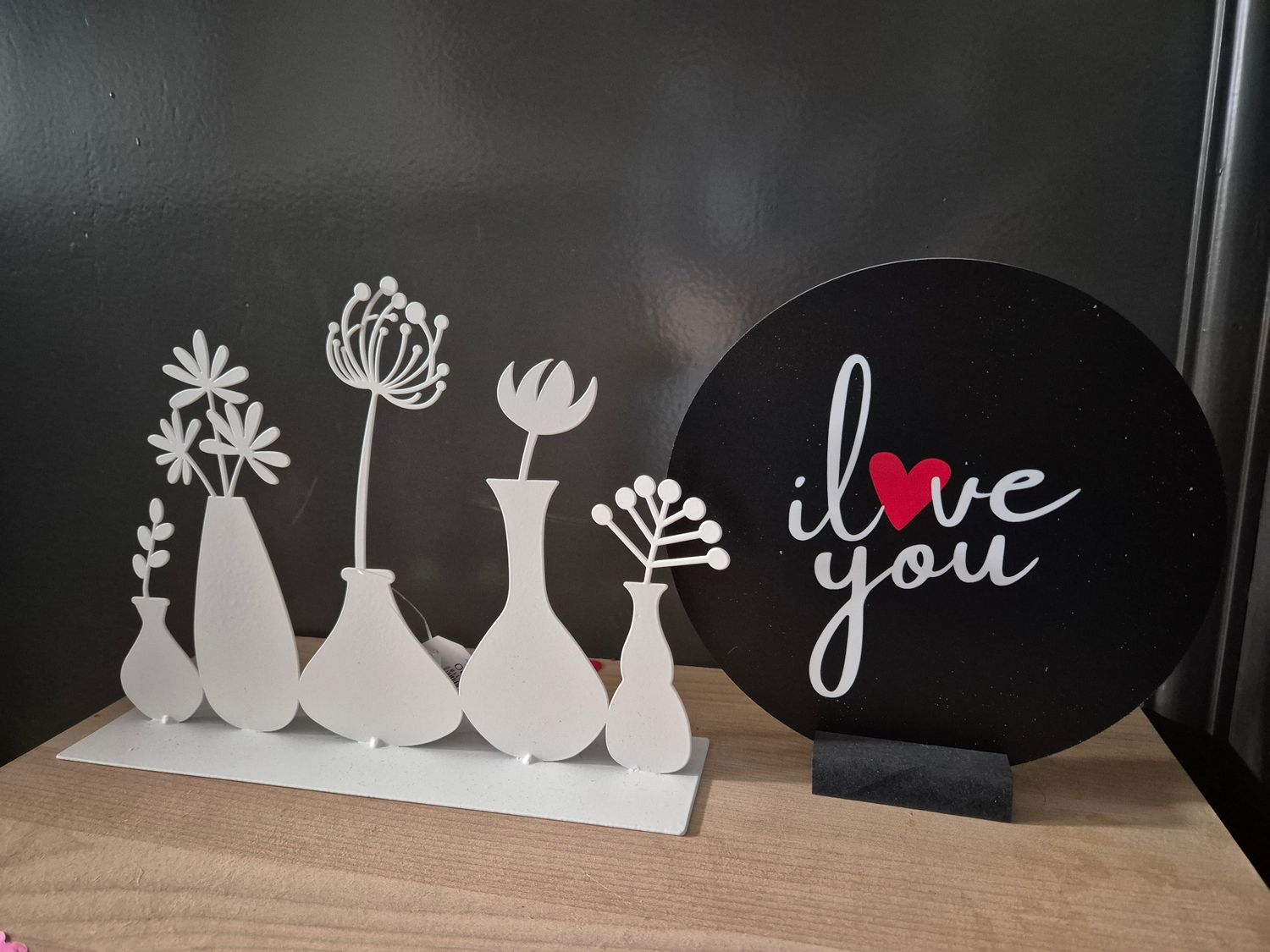 I love you flowers giftset