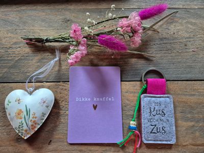 Liefste zus brievenbus cadeau