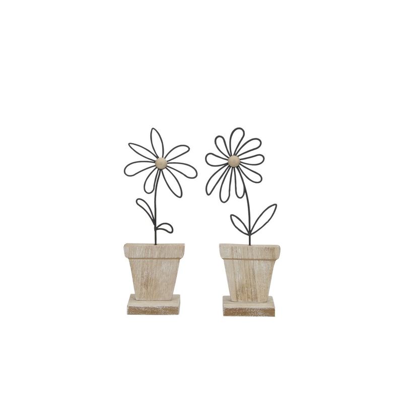 leuke bloem in potje 2 stuks