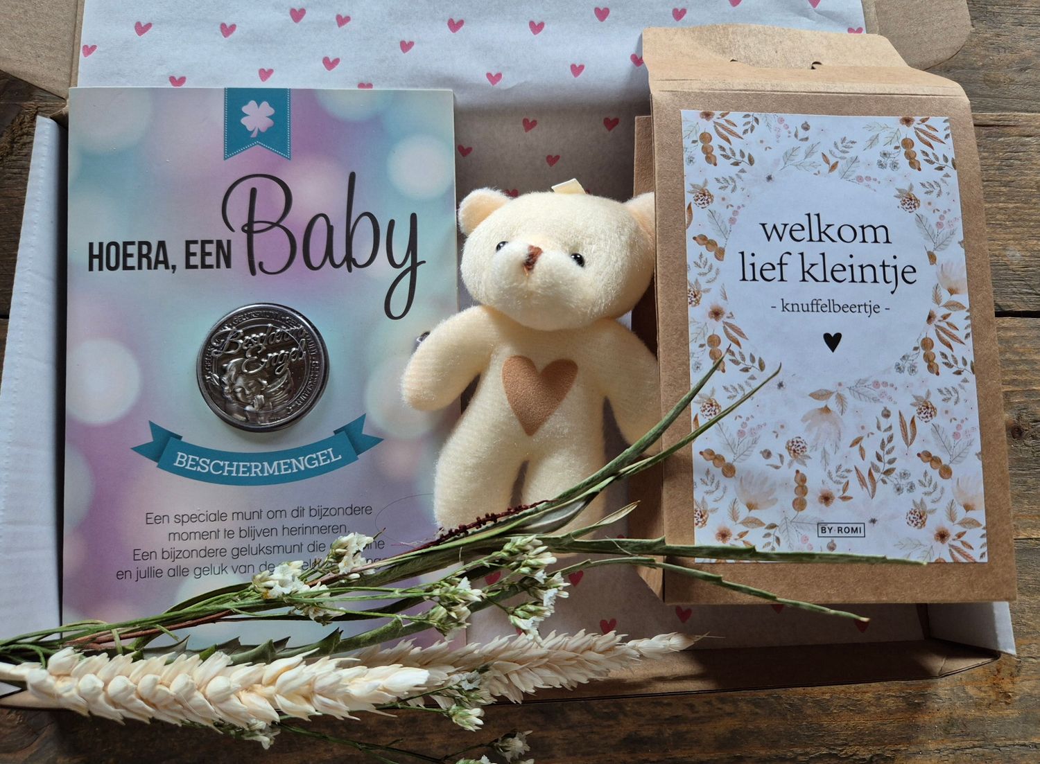 Welkom Baby brievenbus cadeau