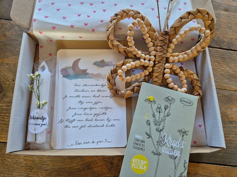 Sterrenkindje troost  brievenbus cadeau