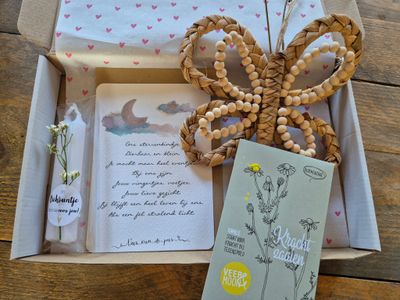 Sterrenkindje troost  brievenbus cadeau