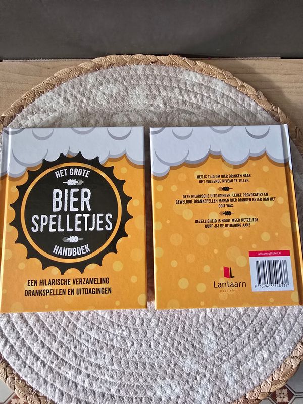 Het grote bierspelletjes boek