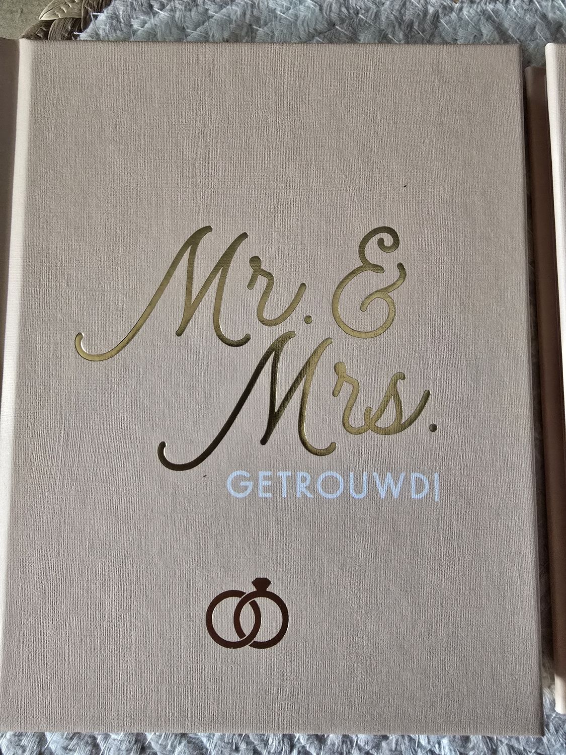 Mr. & Mrs. getrouwd!