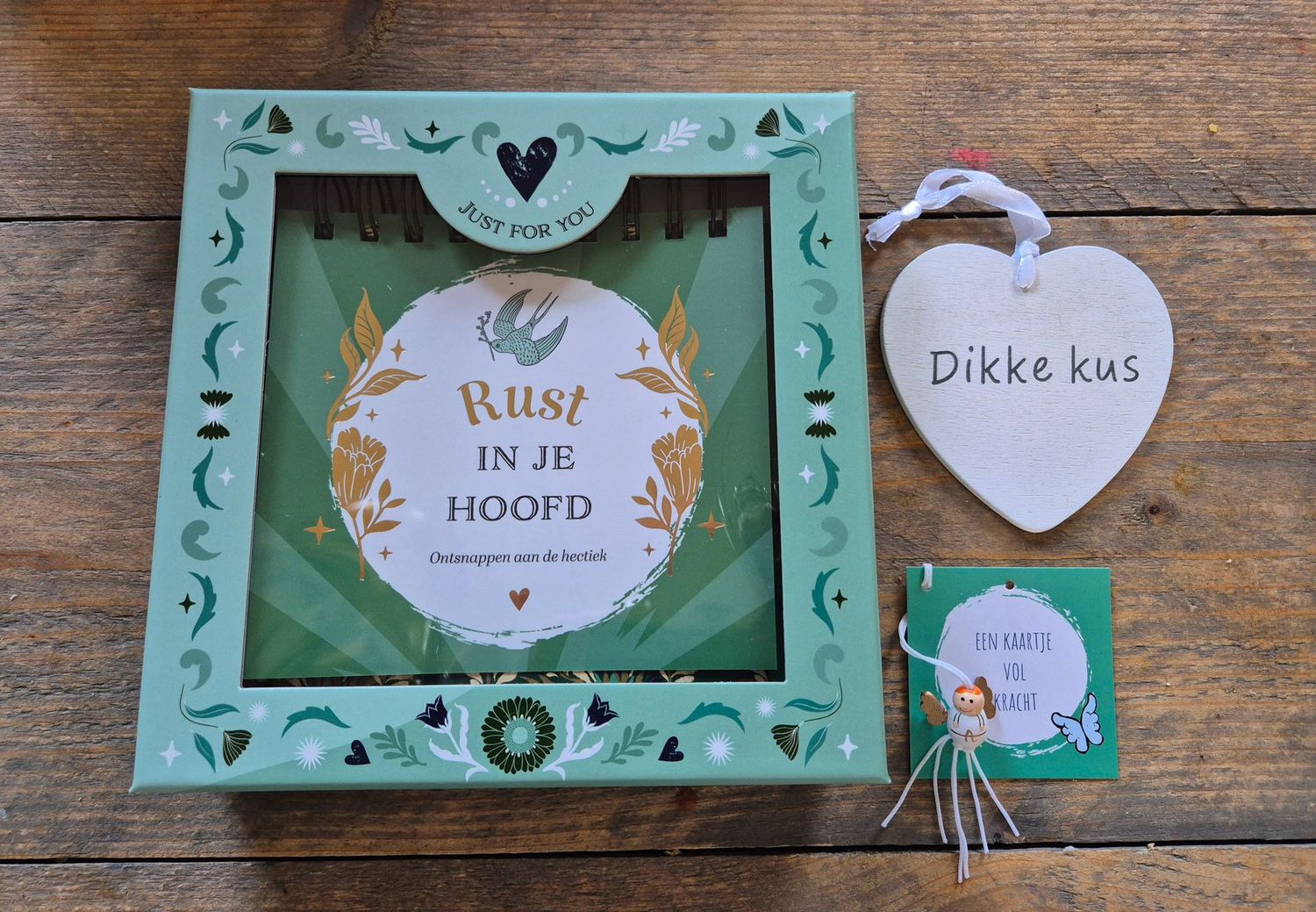 Rust in je hoofd brievenbus cadeau