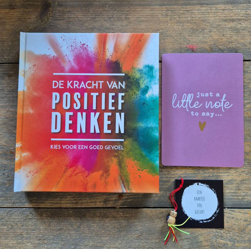 Positief denken brievenbus cadeau