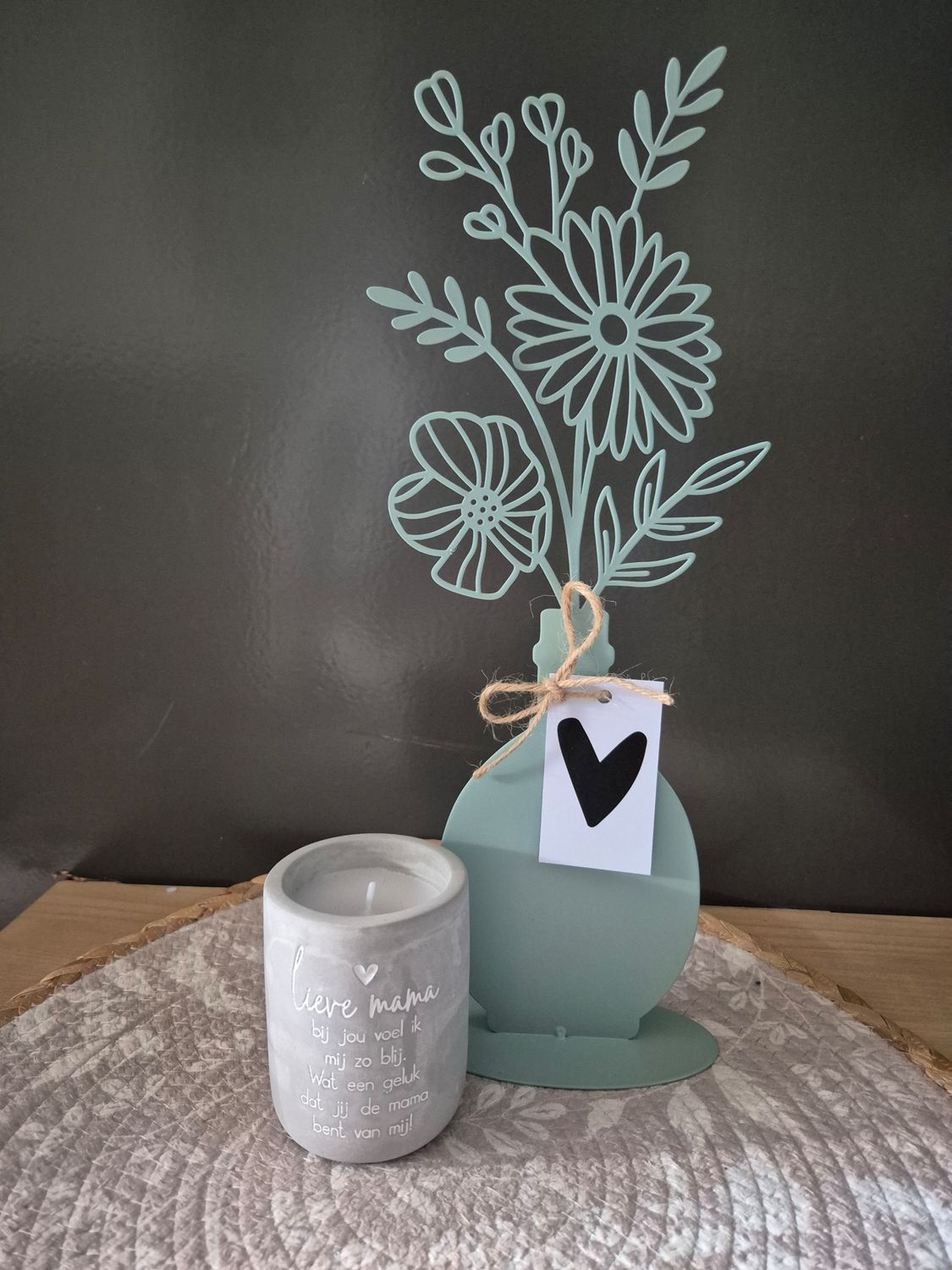 Lieve mama flower cadeau