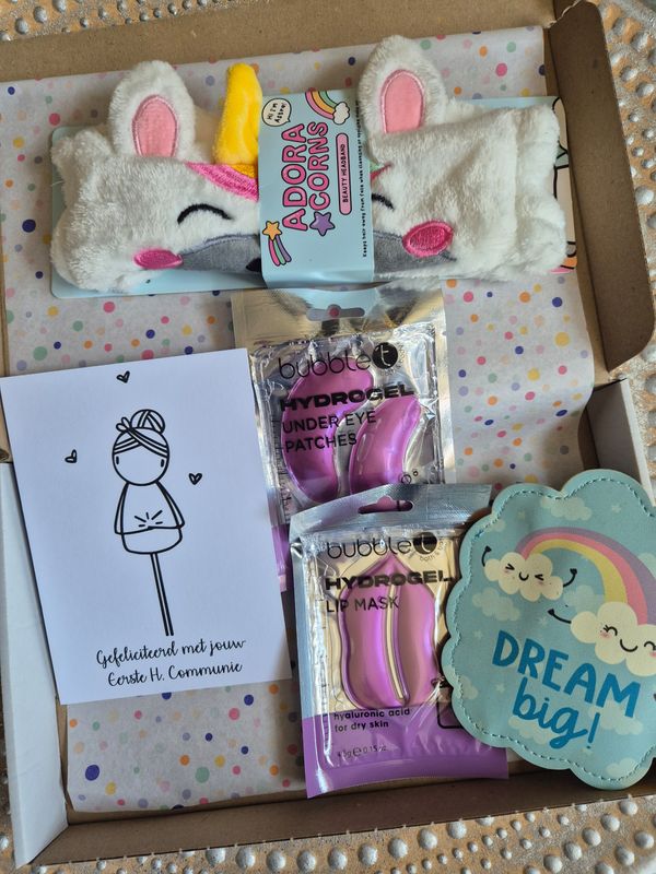Communie unicorn  brievenbus cadeau