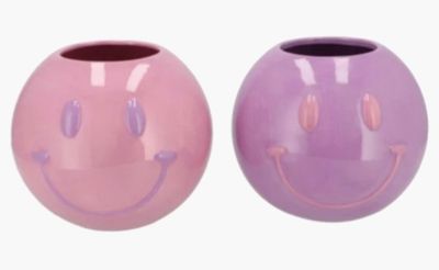 Smiley vaasjes set