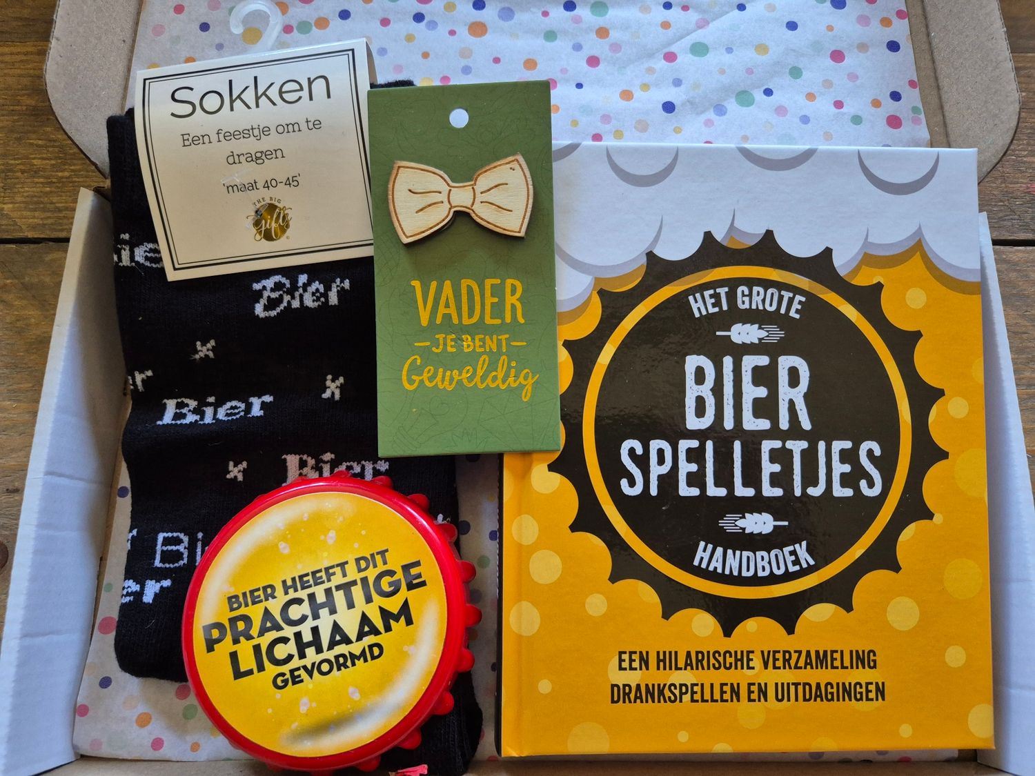 bierspelletjes  brievenbuscadeau