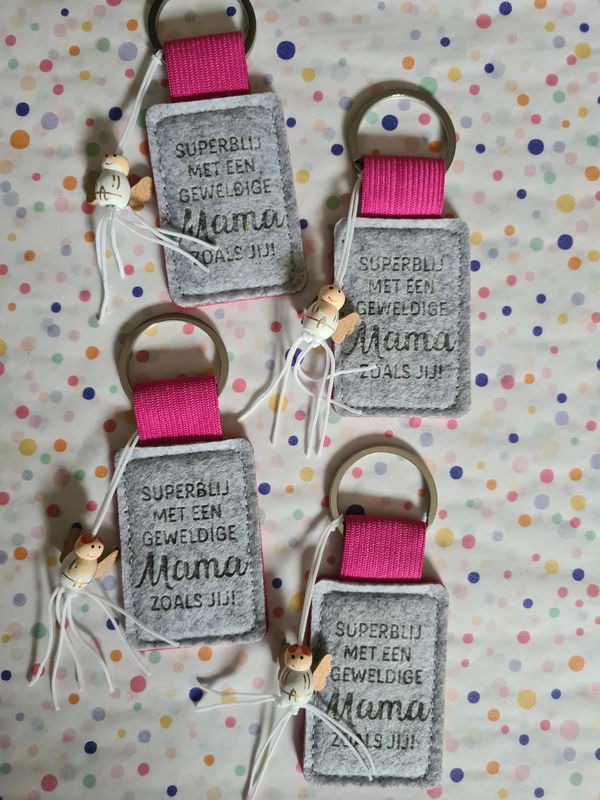 Sleutelhanger speciaal voor mama