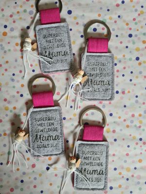 Sleutelhanger speciaal voor mama