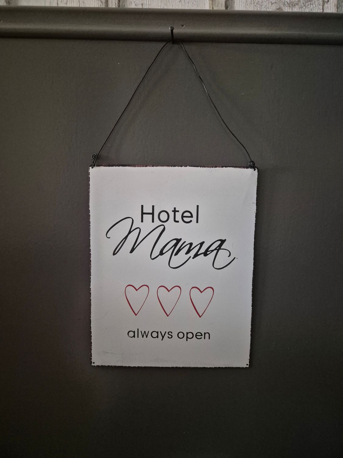 Hotel Mama decoratie hanger