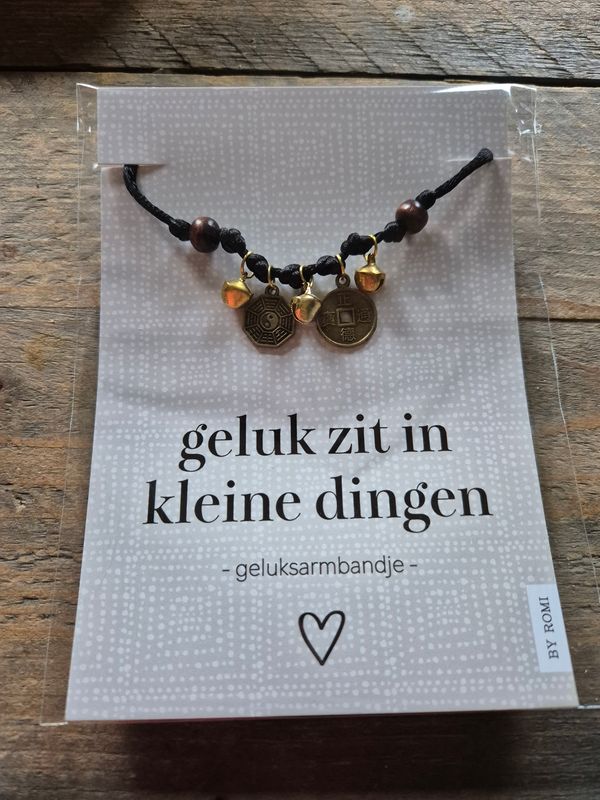 Mooie geluks armband van by romi