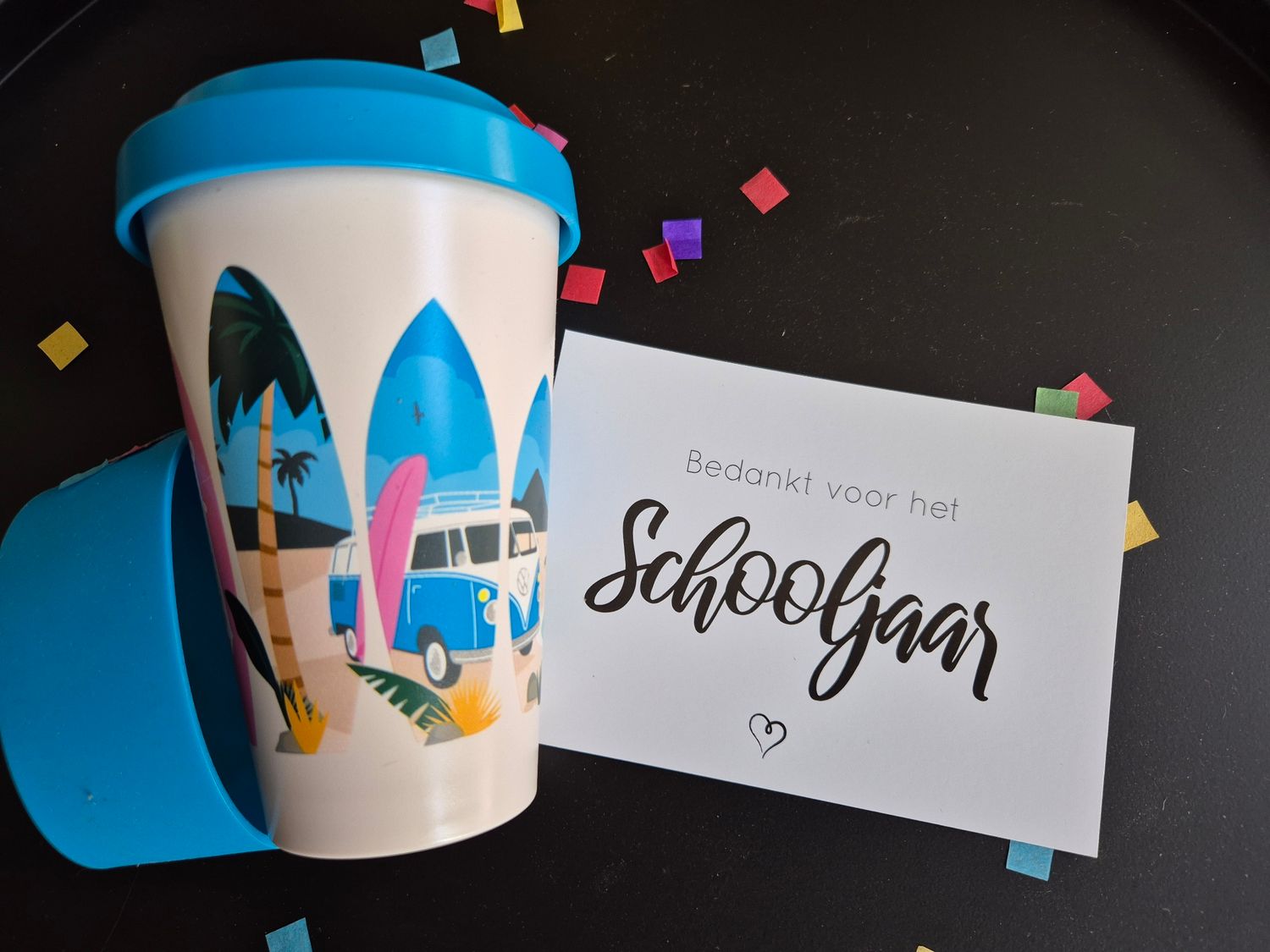 Koffiebeker meester cadeau