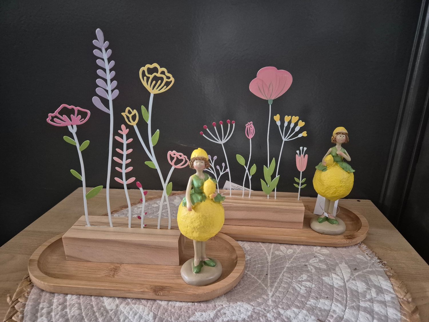 Lemon flower sfeerset