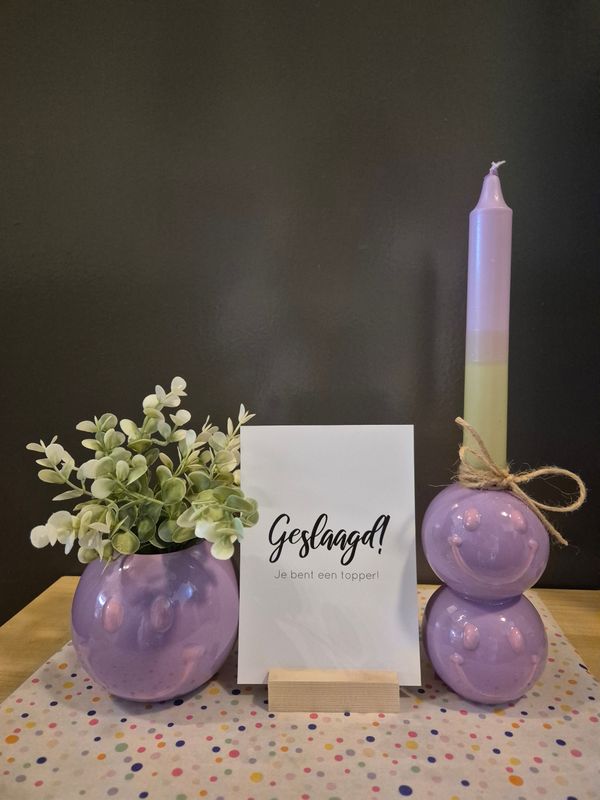 Smiley geslaagd giftset