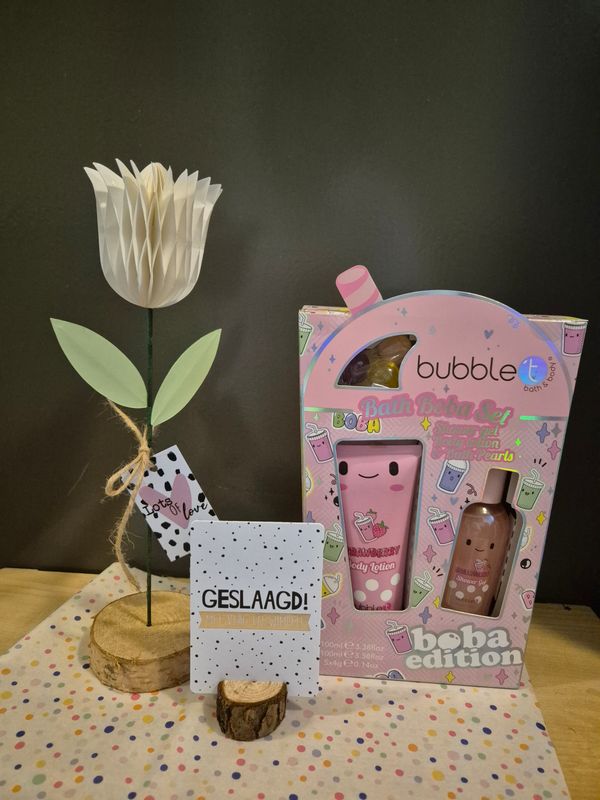 Big bubble't cosmatics geslaagd giftset