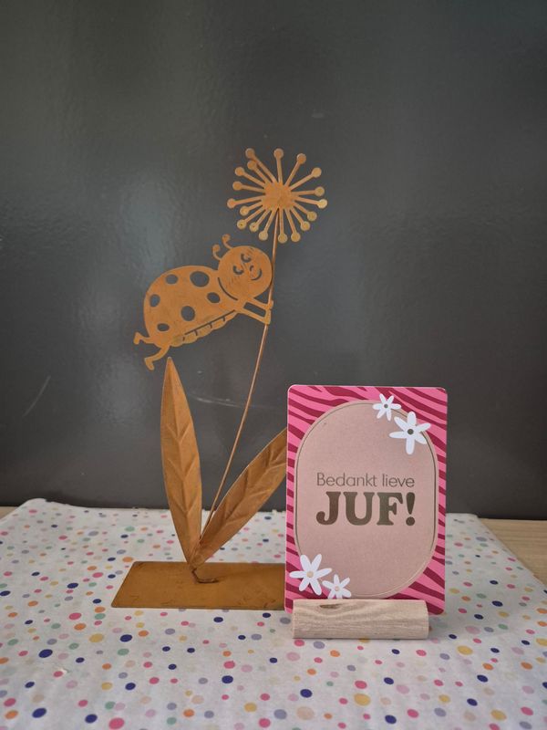Bedankt lieve juf flower