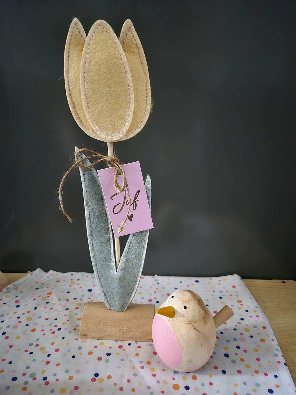 Juffen cadeau flower & bird