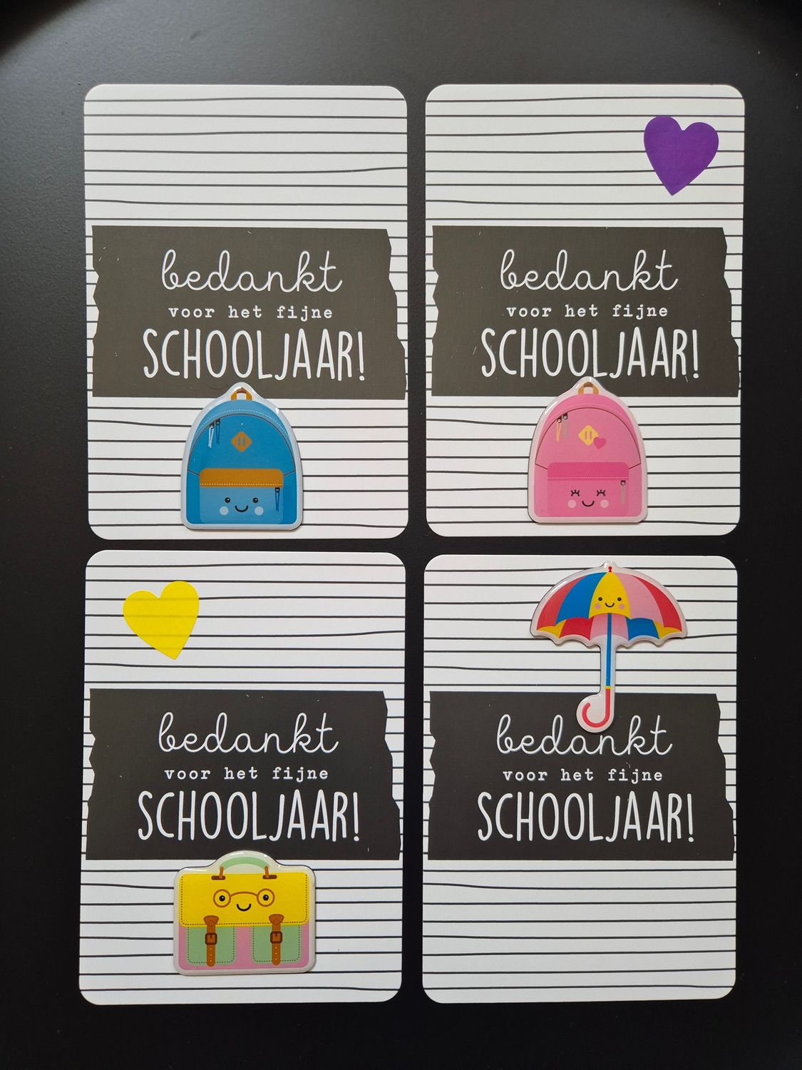 Meester of juffen  cadeau-bedankt voor het leuke schooljaar