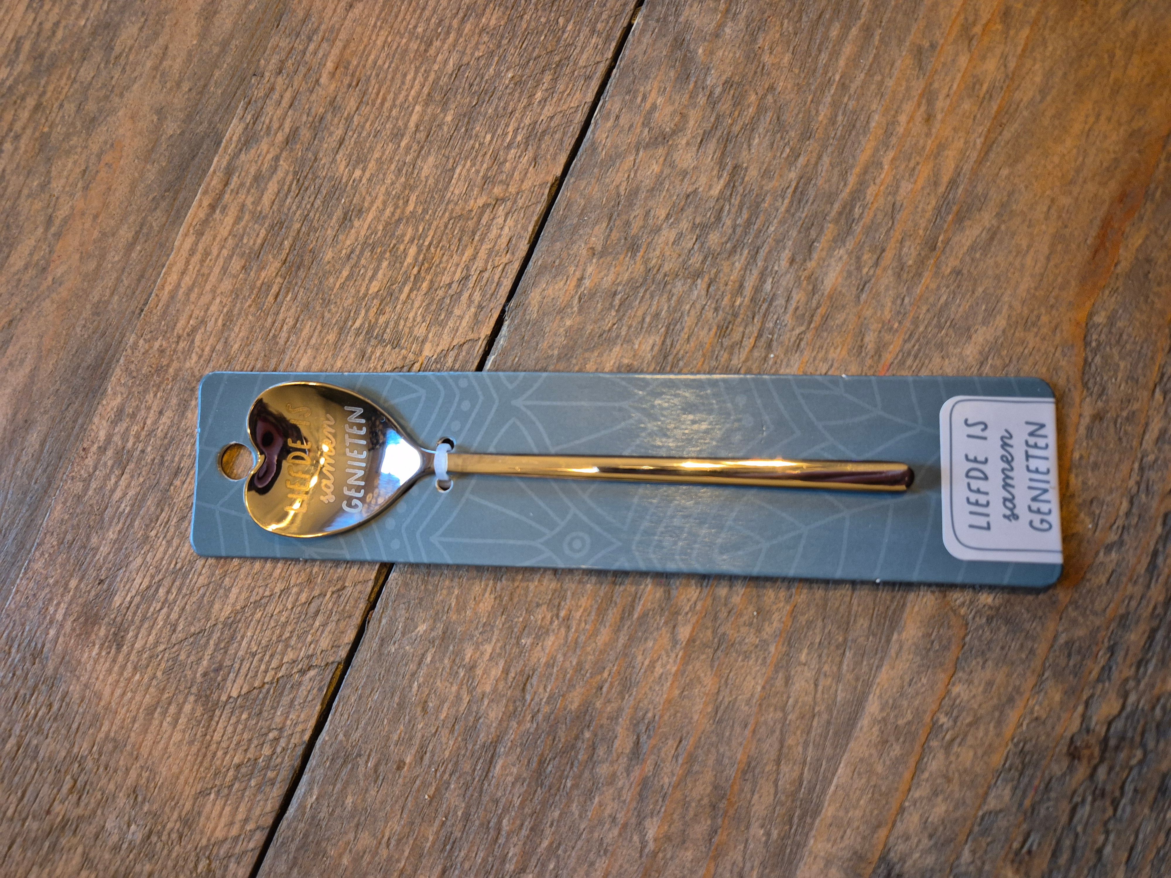 hartjeslepel met gravering