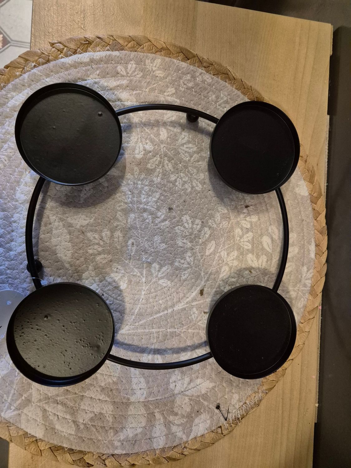 adventkandelaar/kerst/zwart/kaarsen/decoratie adventkandelaar/kerst/zwart/kaarsen/decoratie