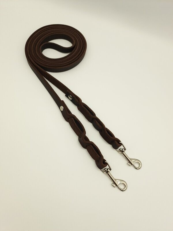 Fettleder Zügel geschlossen