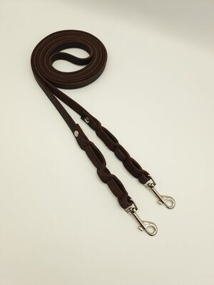 Fettleder Zügel geschlossen